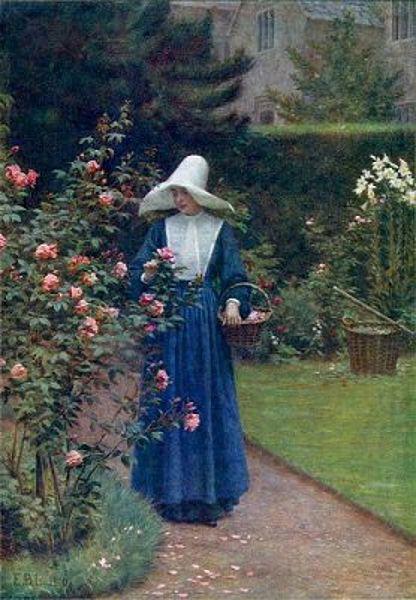 Edmund Blair Leighton The roses' day china oil painting image